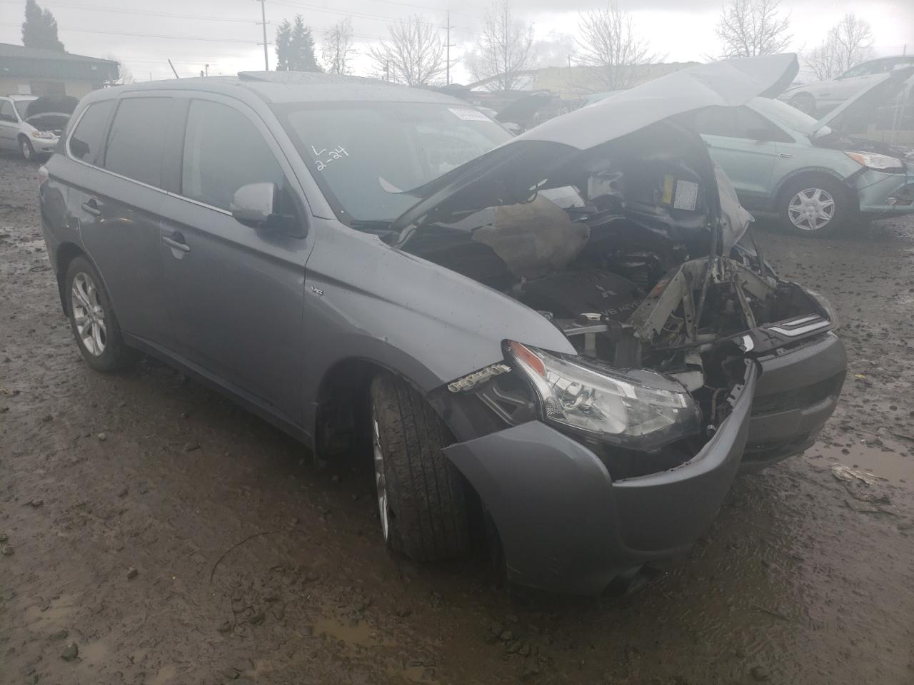 MITSUBISHI OUTLANDER 2014 with VIN JA4JZ4AX5EZ003485 - Photo from auction