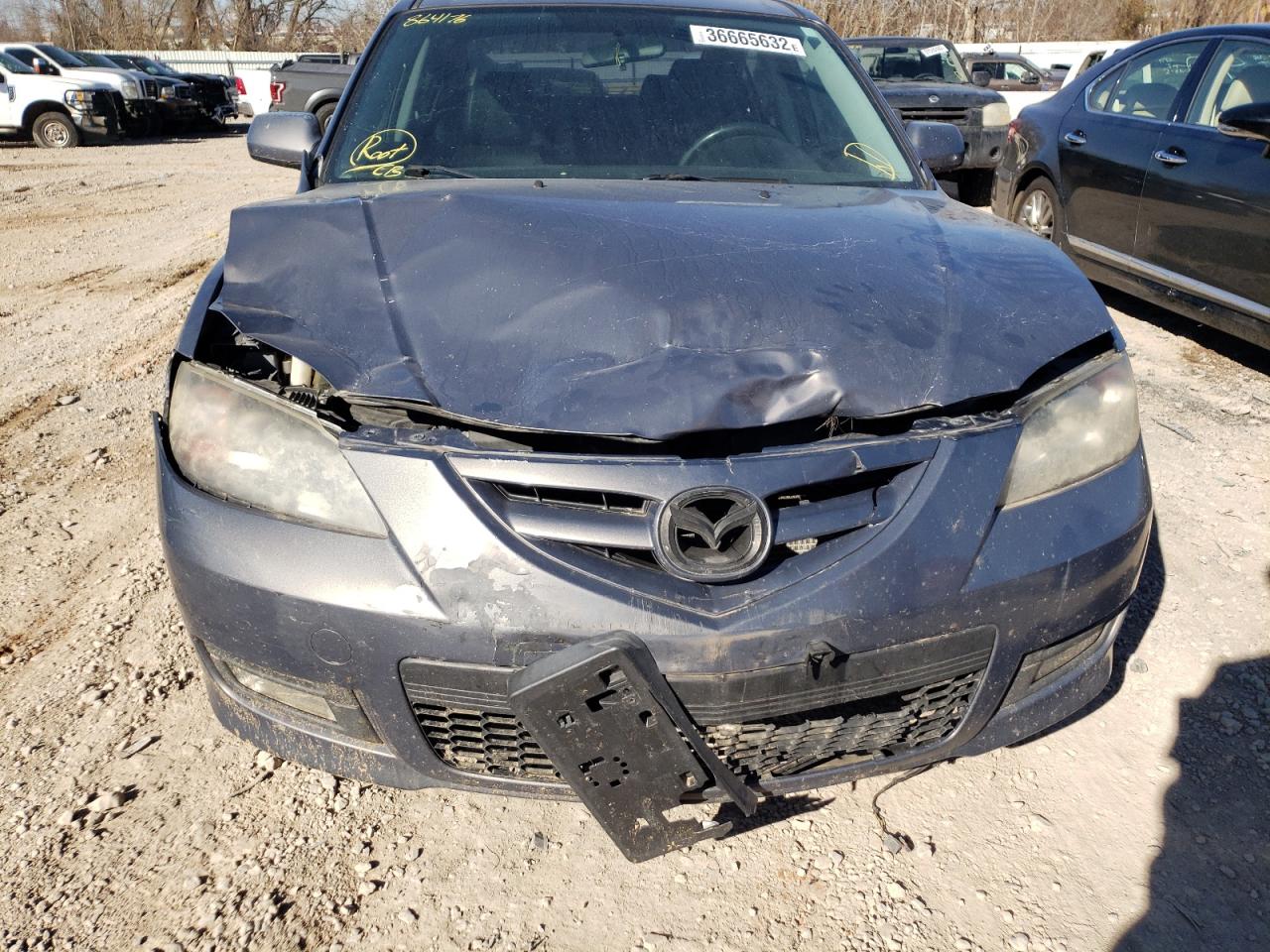 Photo 9 from auction – 2008 MAZDA 3 S with VIN JM1BK323281864176