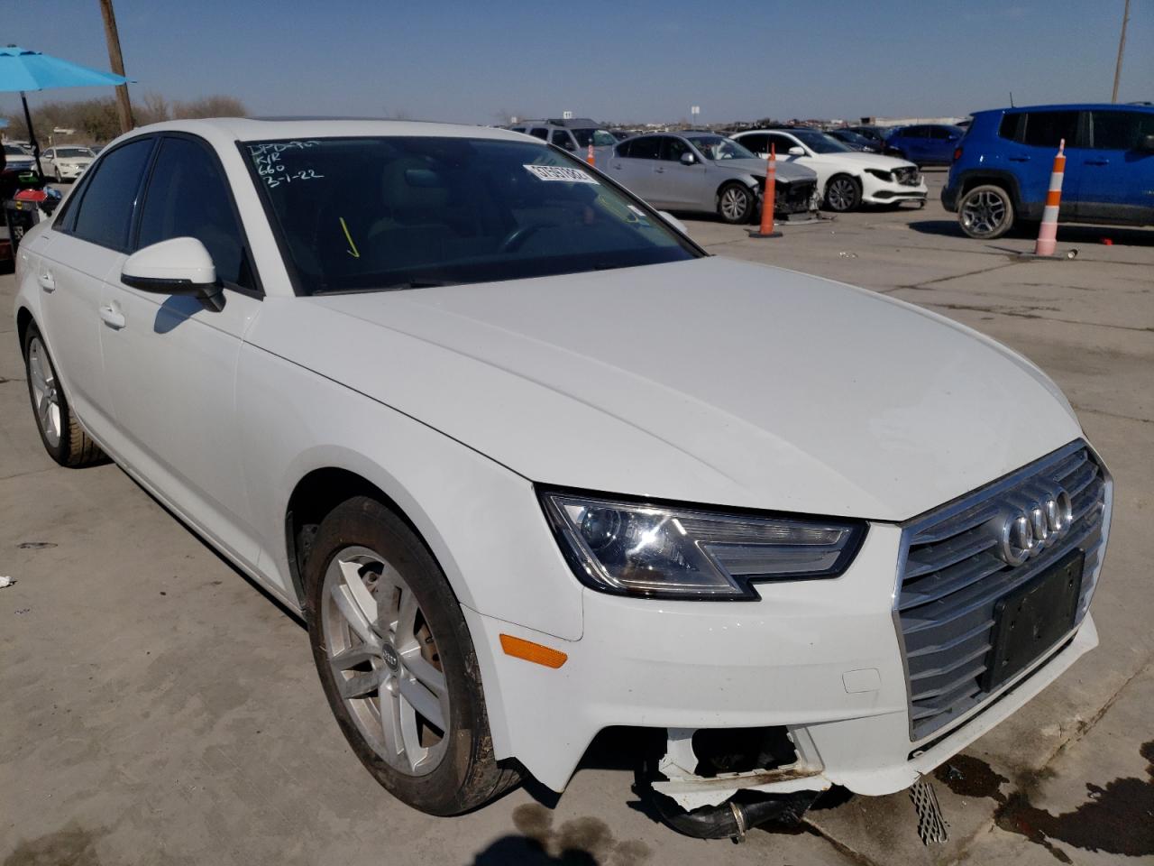 AUDI A4 PREMIUM 2017 with VIN WAUANAF45HN026398 - Photo from auction