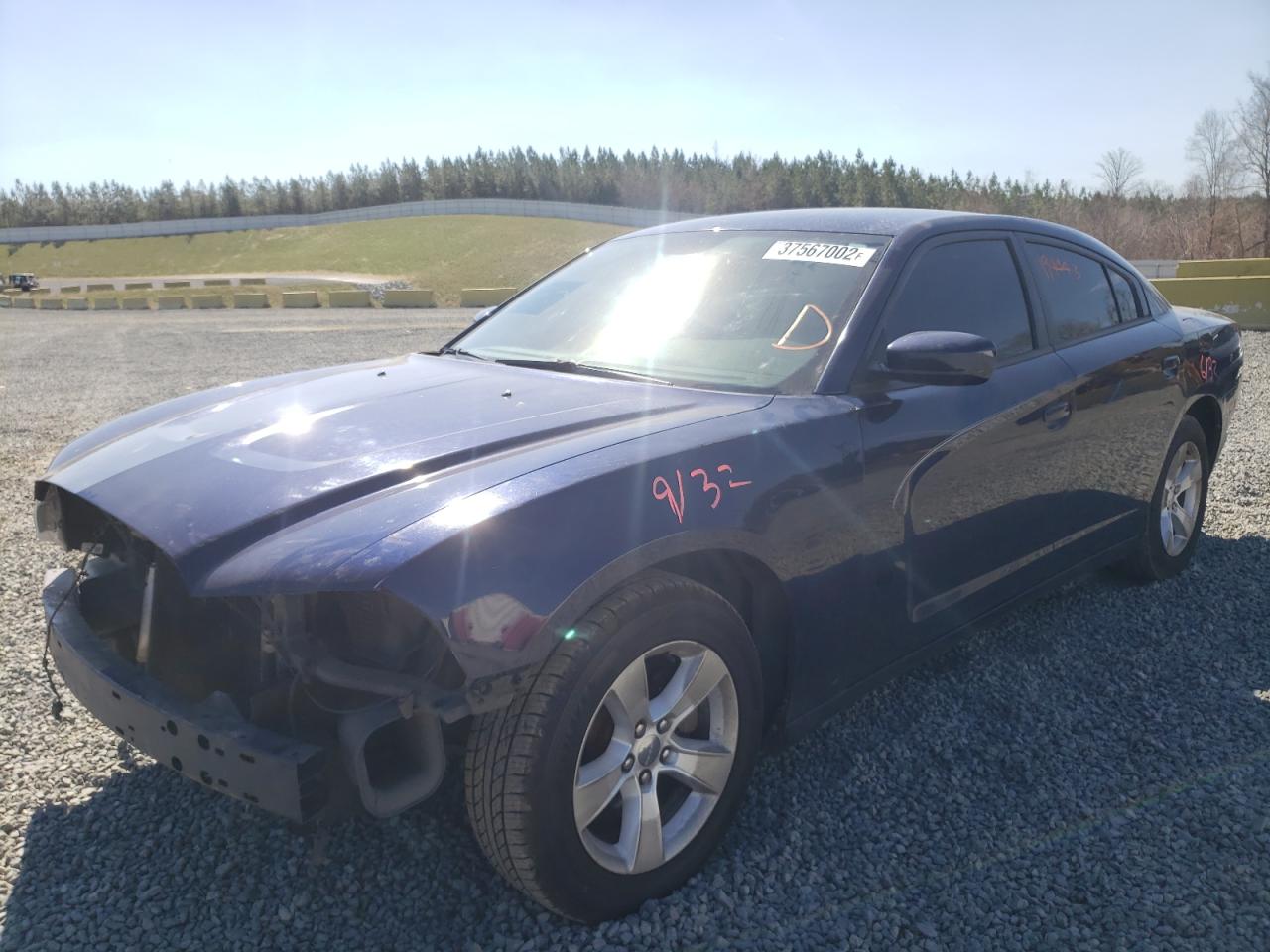 Photo 2 from auction – 2013 DODGE CHARGER SE with VIN 2C3CDXBG1DH563522