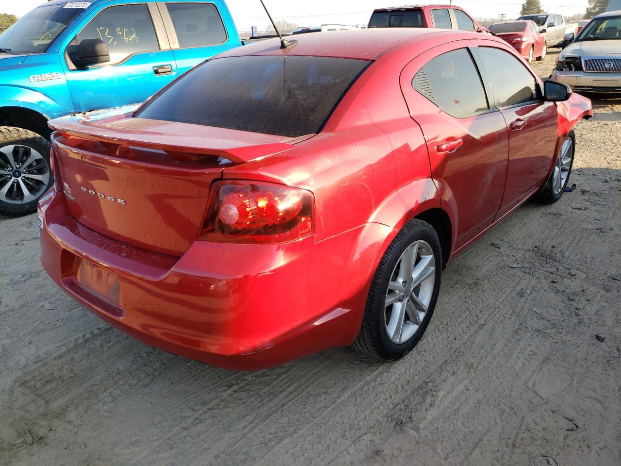Photo 4 from auction – 2012 DODGE AVENGER SX with VIN 1C3CDZEG5CN133764