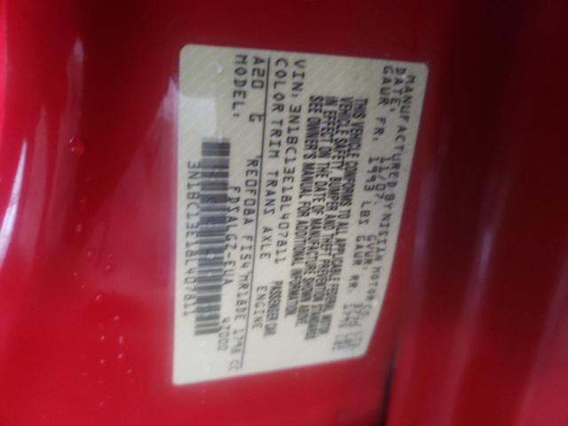 Photo 10 from auction – 2008 NISSAN VERSA S with VIN 3N1BC13E18L407811