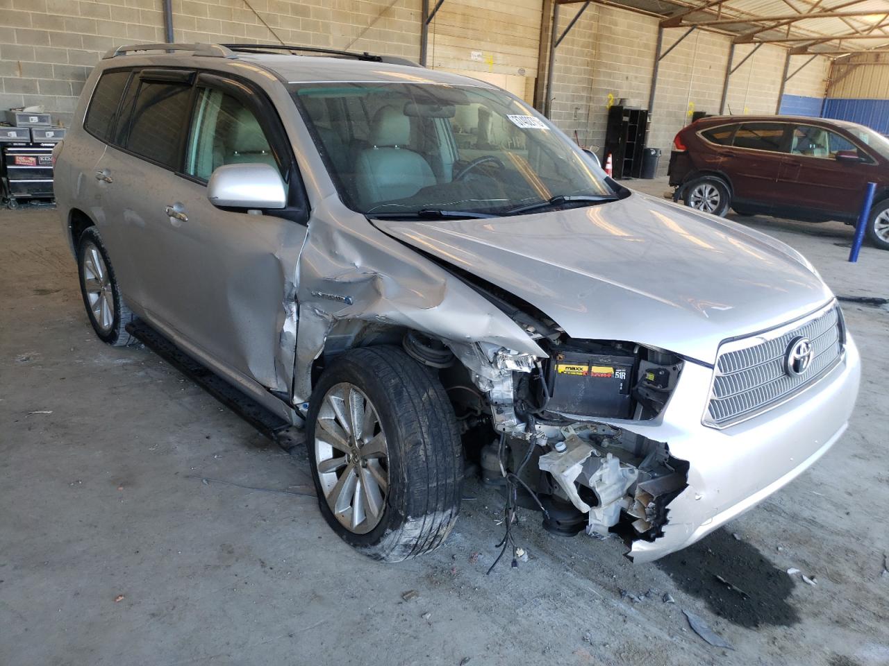 TOYOTA HIGHLANDER 2010 with VIN JTEBW3EH6A2041404 - Photo from auction