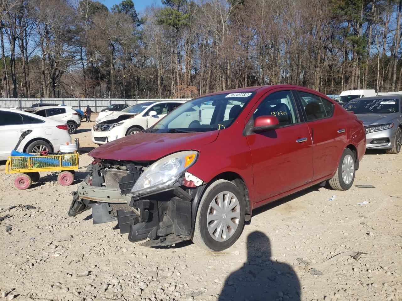 Photo 2 from auction – 2013 NISSAN VERSA S with VIN 3N1CN7AP1DL861170
