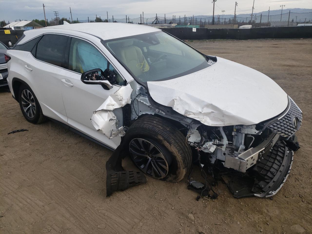 LEXUS RX 350 BAS 2021 with VIN 2T2AZMDA1MC279857 - Photo from auction