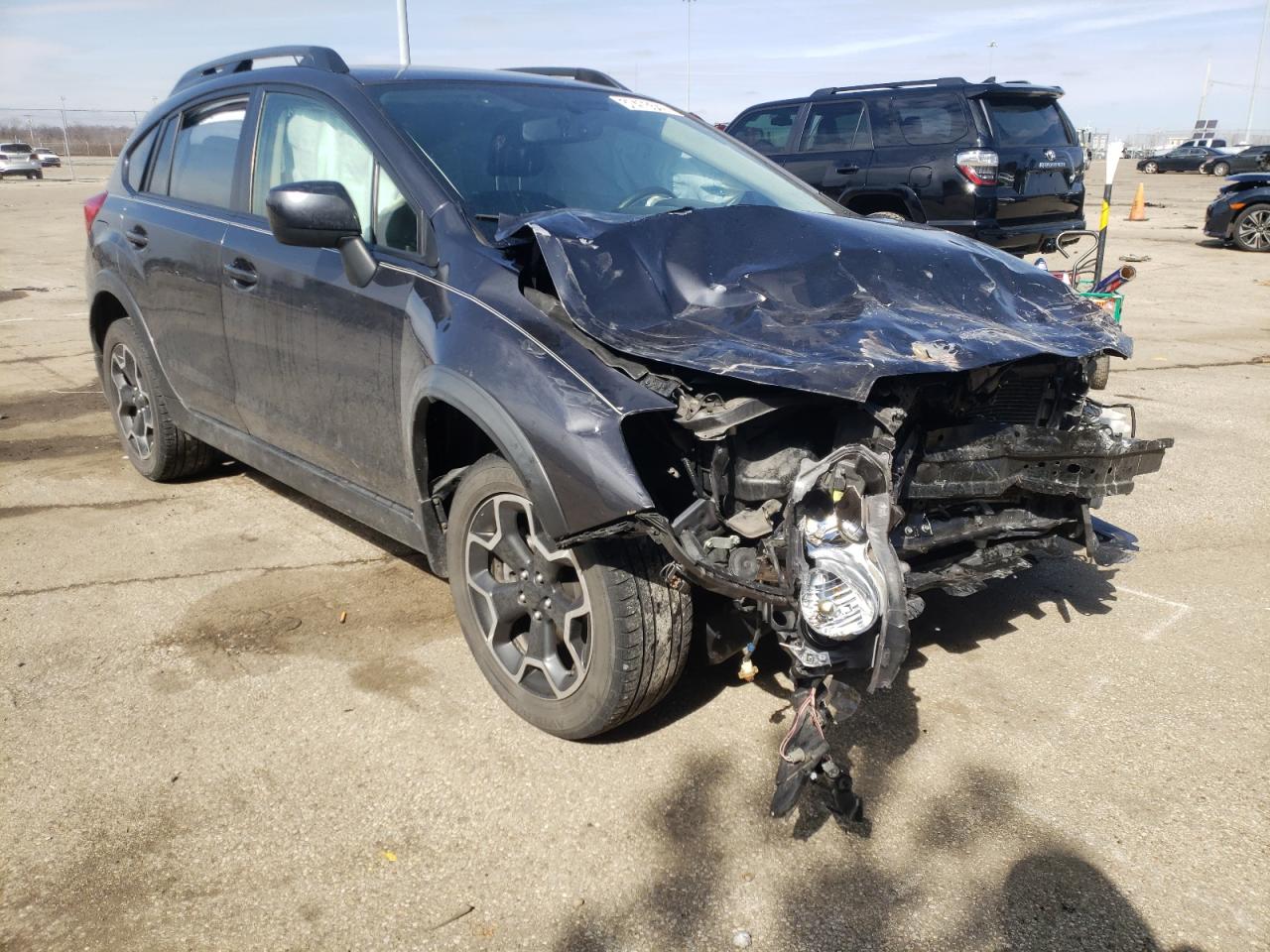 SUBARU XV CROSSTR 2014 with VIN JF2GPAKC6E8218722 - Photo from auction