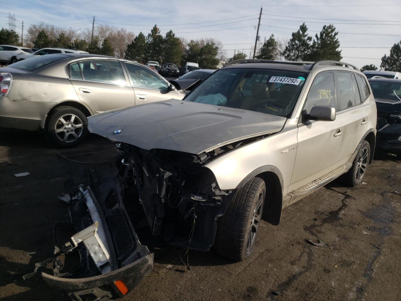 Photo 2 from auction – 2007 BMW X3 3.0SI with VIN WBXPC93477WF05720