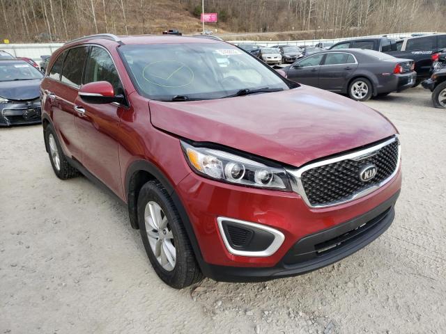 KIA SORENTO LX 2016 with VIN 5XYPGDA30GG015323 - Photo from auction