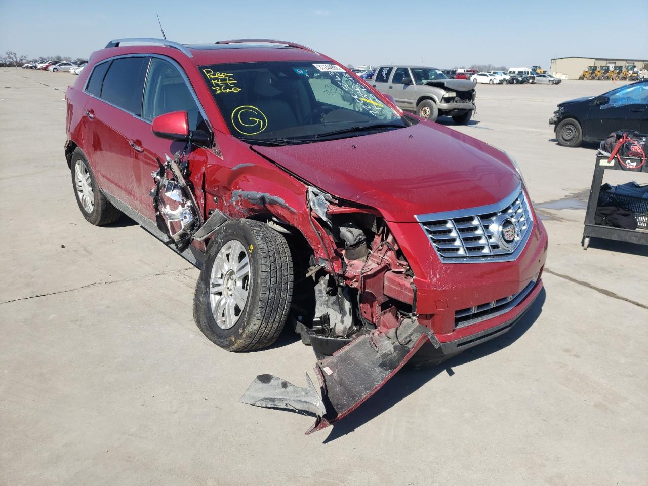 CADILLAC SRX LUXURY 2013 with VIN 3GYFNCE36DS520826 - Photo from auction