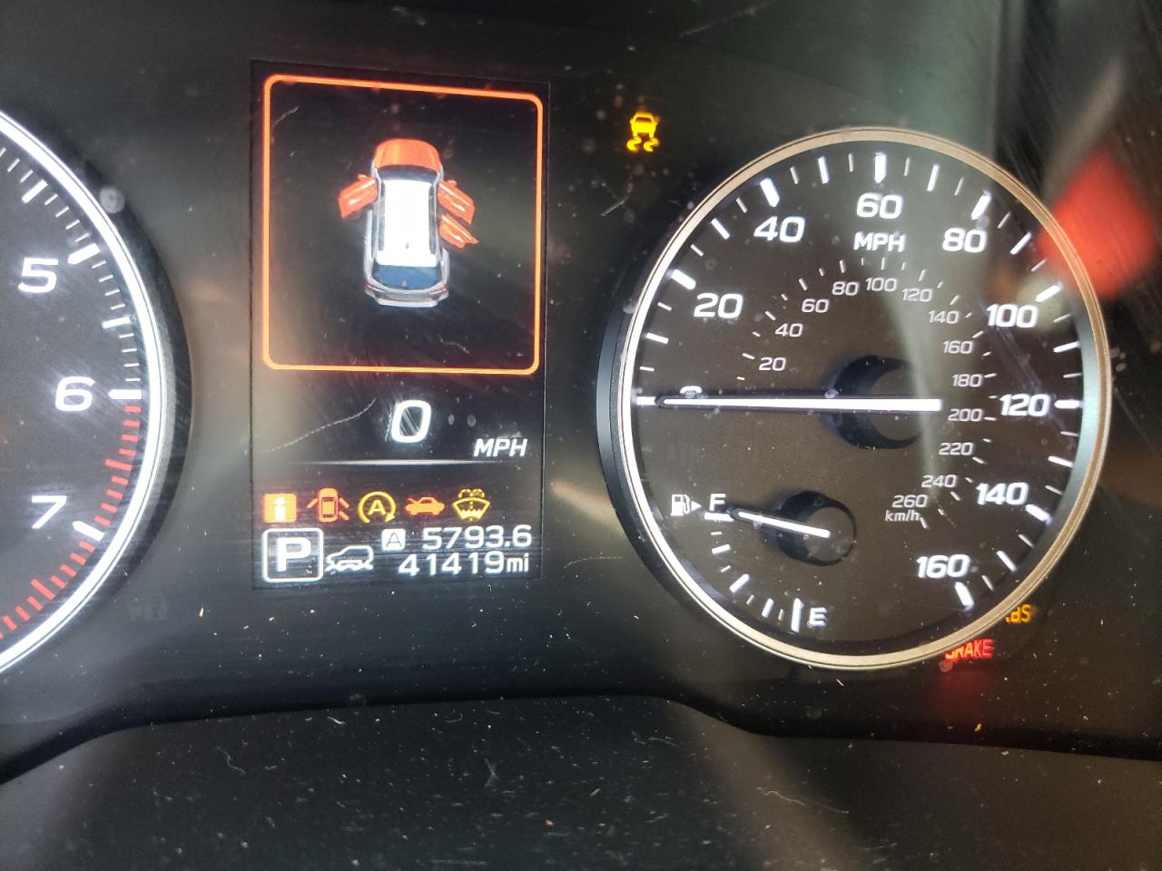Photo 8 from auction – 2020 SUBARU OUTBACK with VIN 4S4BTAAC0L3116456