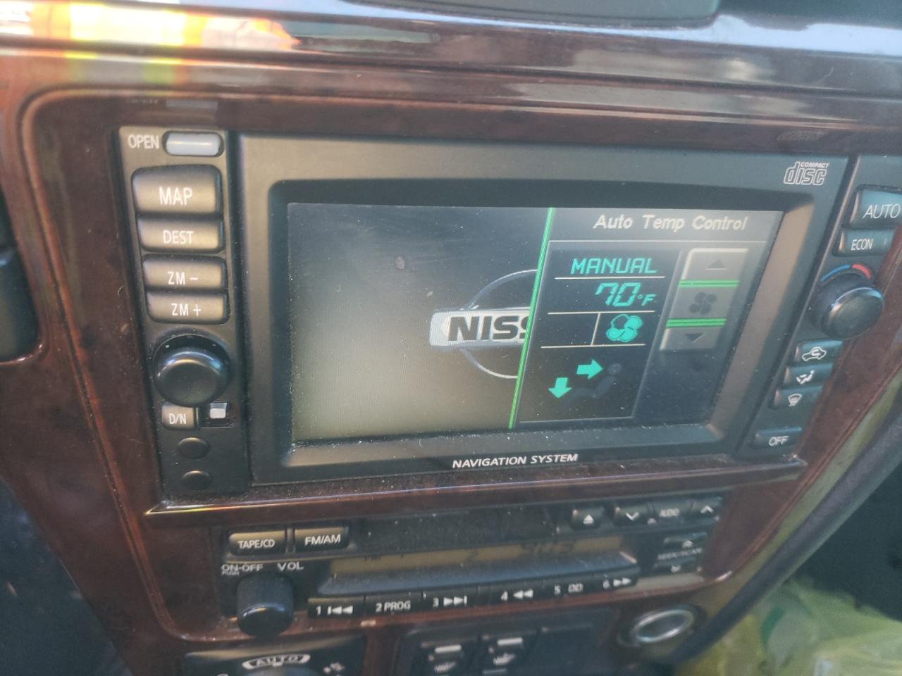 Photo 9 from auction – 2001 NISSAN PATHFINDER with VIN JN8DR09Y91W579217