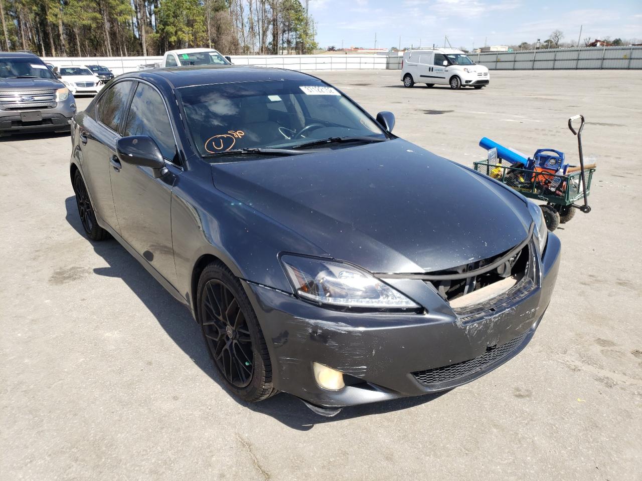 LEXUS IS 250 2007 with VIN JTHBK262372050590 - Photo from auction