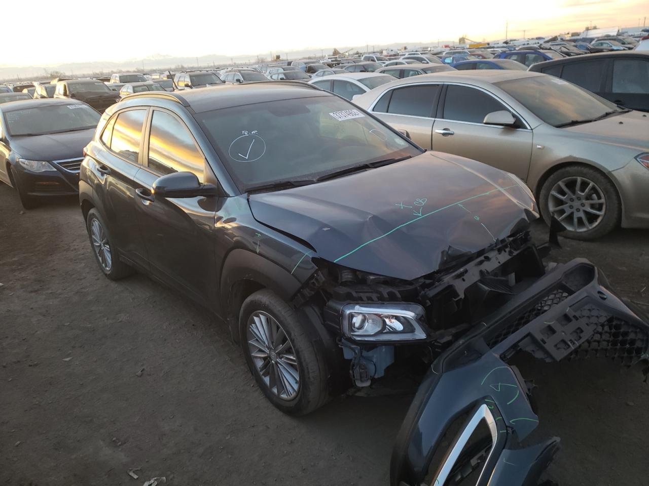 HYUNDAI KONA SEL 2018 with VIN KM8K2CAA3JU112731 - Photo from auction