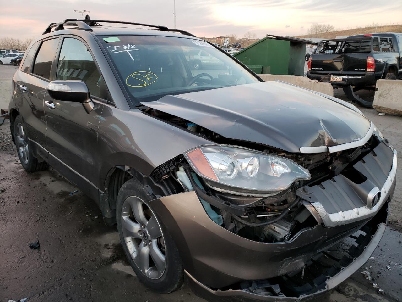 Photo 1 from auction – 2007 ACURA RDX with VIN 5J8TB18257A009480