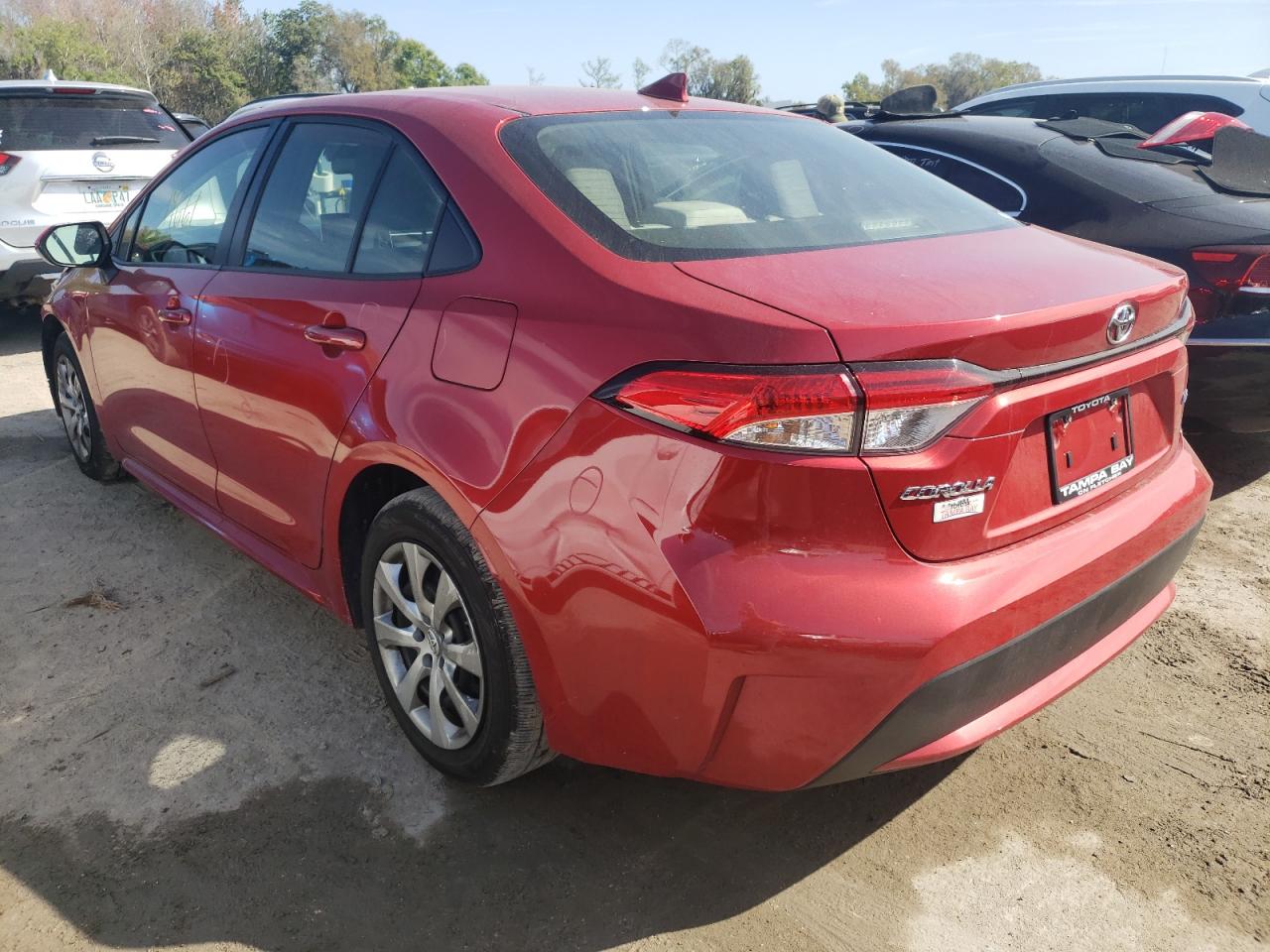 Photo 3 from auction – 2021 TOYOTA COROLLA LE with VIN JTDEPMAE9MJ166097