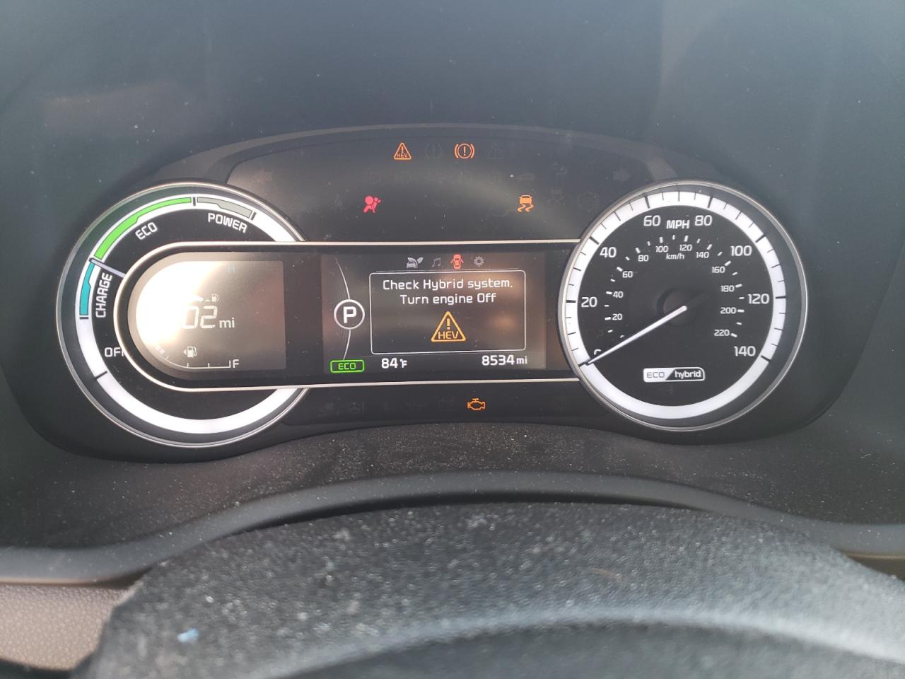 Photo 8 from auction – 2019 KIA NIRO FE with VIN KNDCB3LC6K5322677
