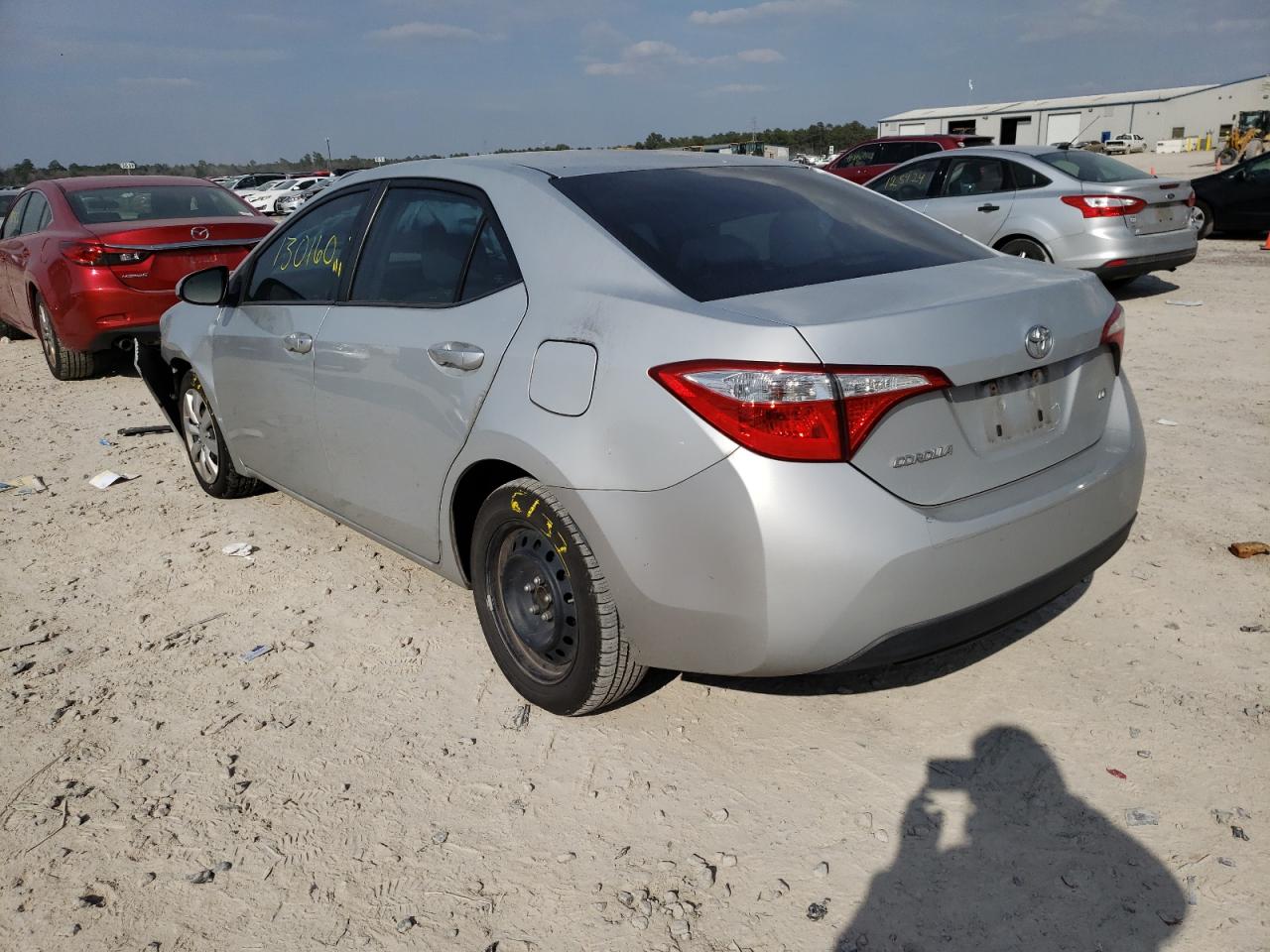 Photo 3 from auction – 2014 TOYOTA COROLLA L with VIN 2T1BURHE2EC190608