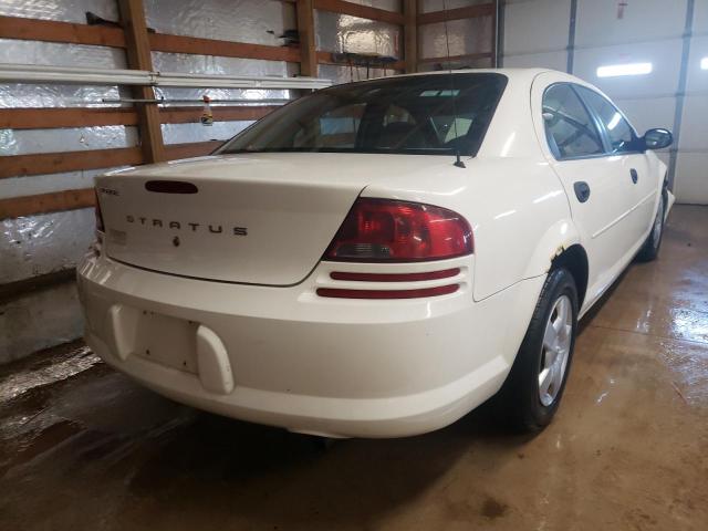 Photo 4 from auction – 2004 DODGE STRATUS SE with VIN 1B3EL36X54N366906