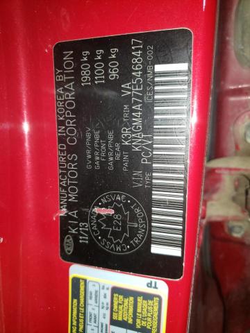 Photo 10 from auction – 2014 KIA OPTIMA LX with VIN KNAGM4A77E5468417
