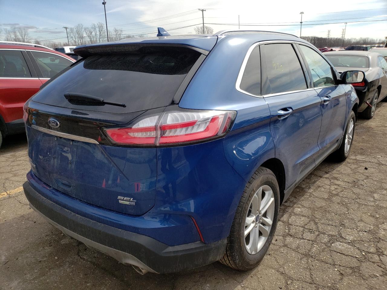 Photo 4 from auction – 2020 FORD EDGE SEL with VIN 2FMPK4J90LBA94697