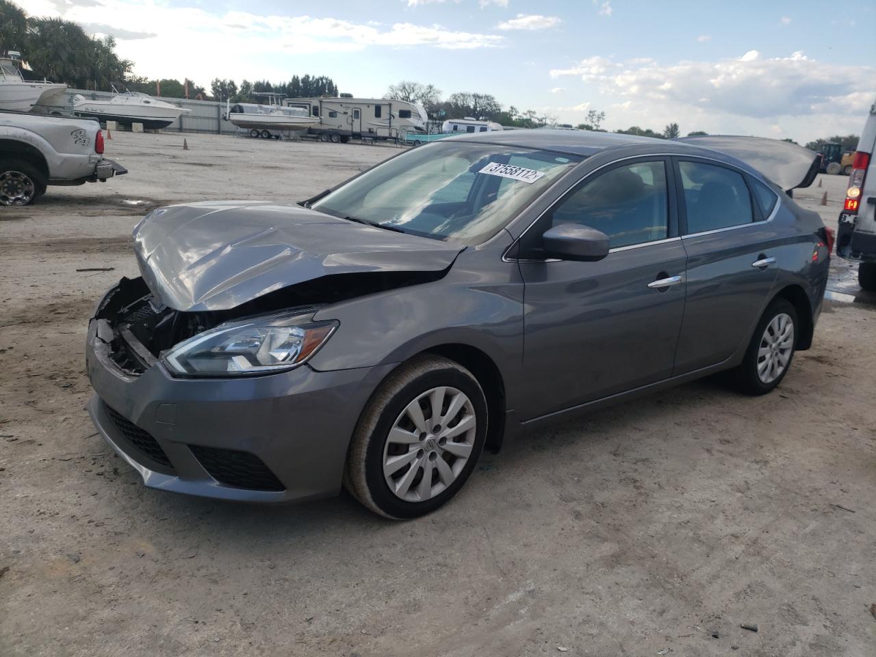 Photo 2 from auction – 2016 NISSAN SENTRA S with VIN 3N1AB7AP0GY222902