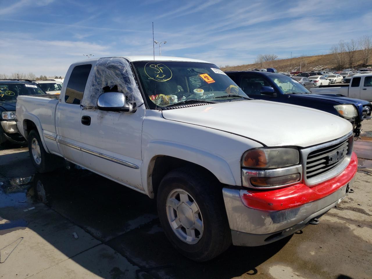 Photo 1 from auction – 2002 GMC NEW SIERRA with VIN 2GTEK19T621212590