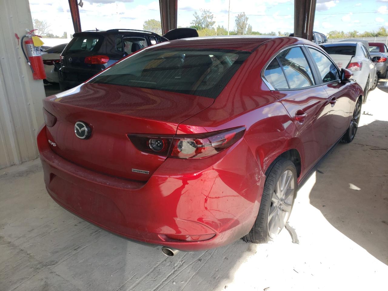 Photo 4 from auction – 2021 MAZDA 3 SELECT with VIN 3MZBPABM1MM207829
