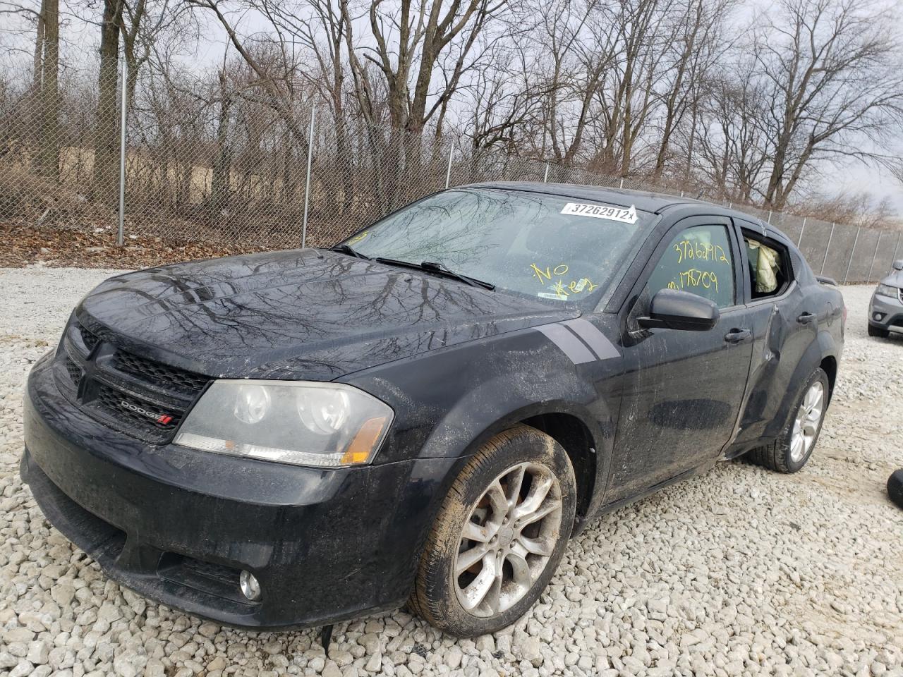 Photo 2 from auction – 2012 DODGE AVENGER R/ with VIN 1C3CDZBG4CN207244