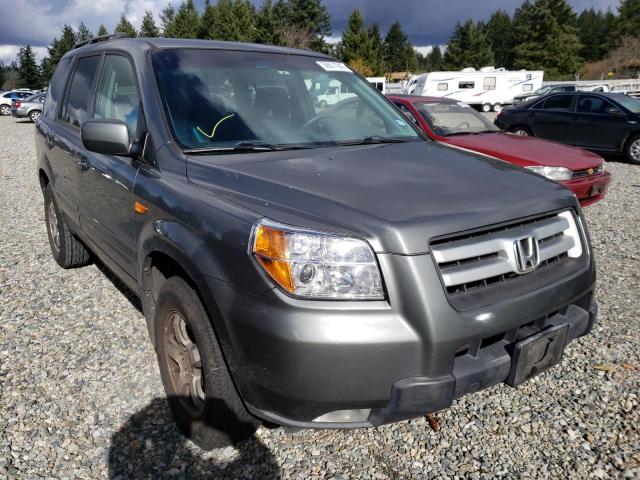 HONDA PILOT EXL 2007 with VIN 5FNYF28687B036715 - Photo from auction