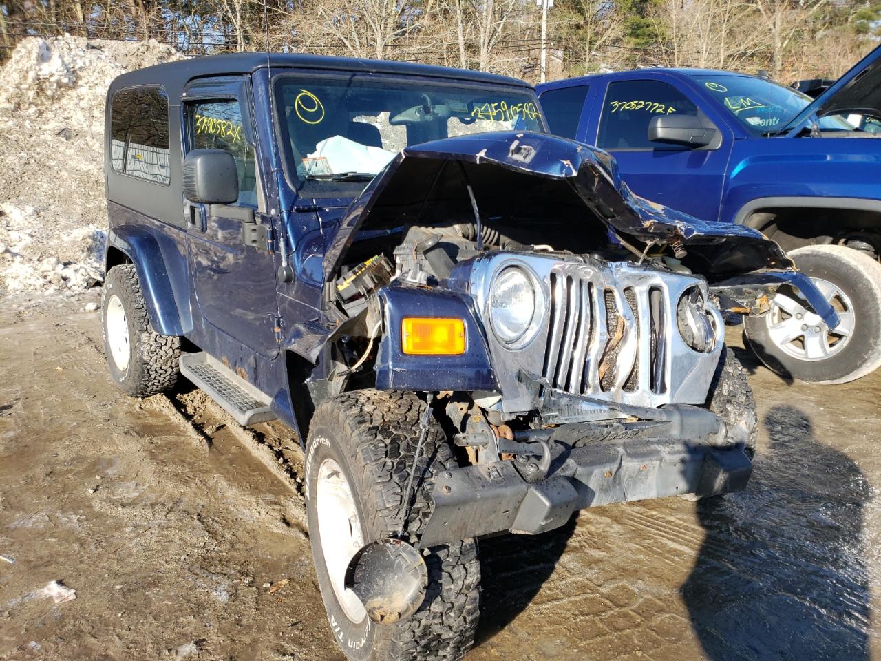 JEEP WRANGLER / 2006 with VIN 1J4FA44S56P711164 - Photo from auction