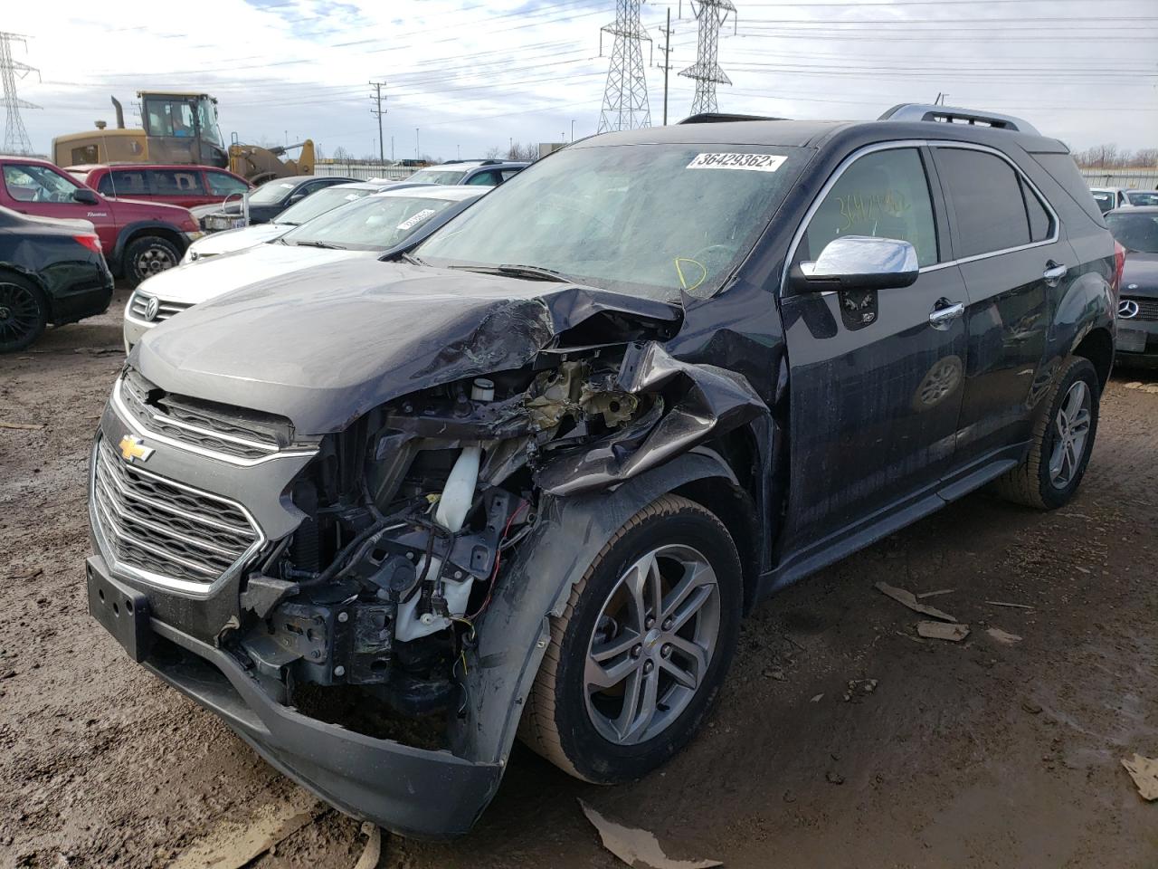 Photo 2 from auction – 2016 CHEVROLET EQUINOX LT with VIN 2GNALDEK2G6242455