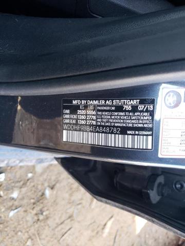 Photo 10 from auction – 2014 MERCEDES-BENZ E 550 4MAT with VIN WDDHF9BB4EA848782