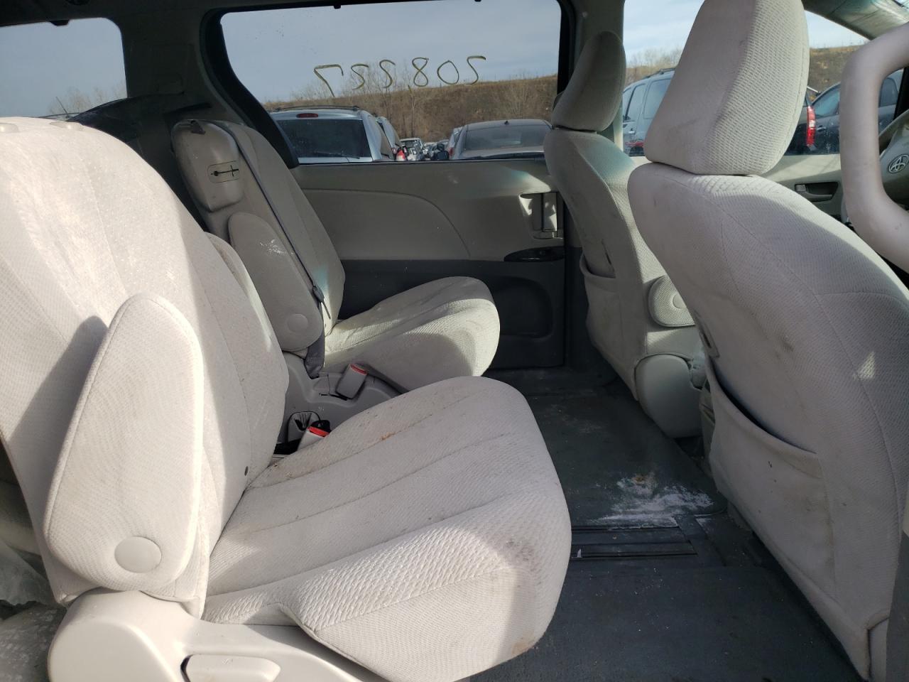 Photo 6 from auction – 2011 TOYOTA SIENNA LE with VIN 5TDKK3DC7BS099909