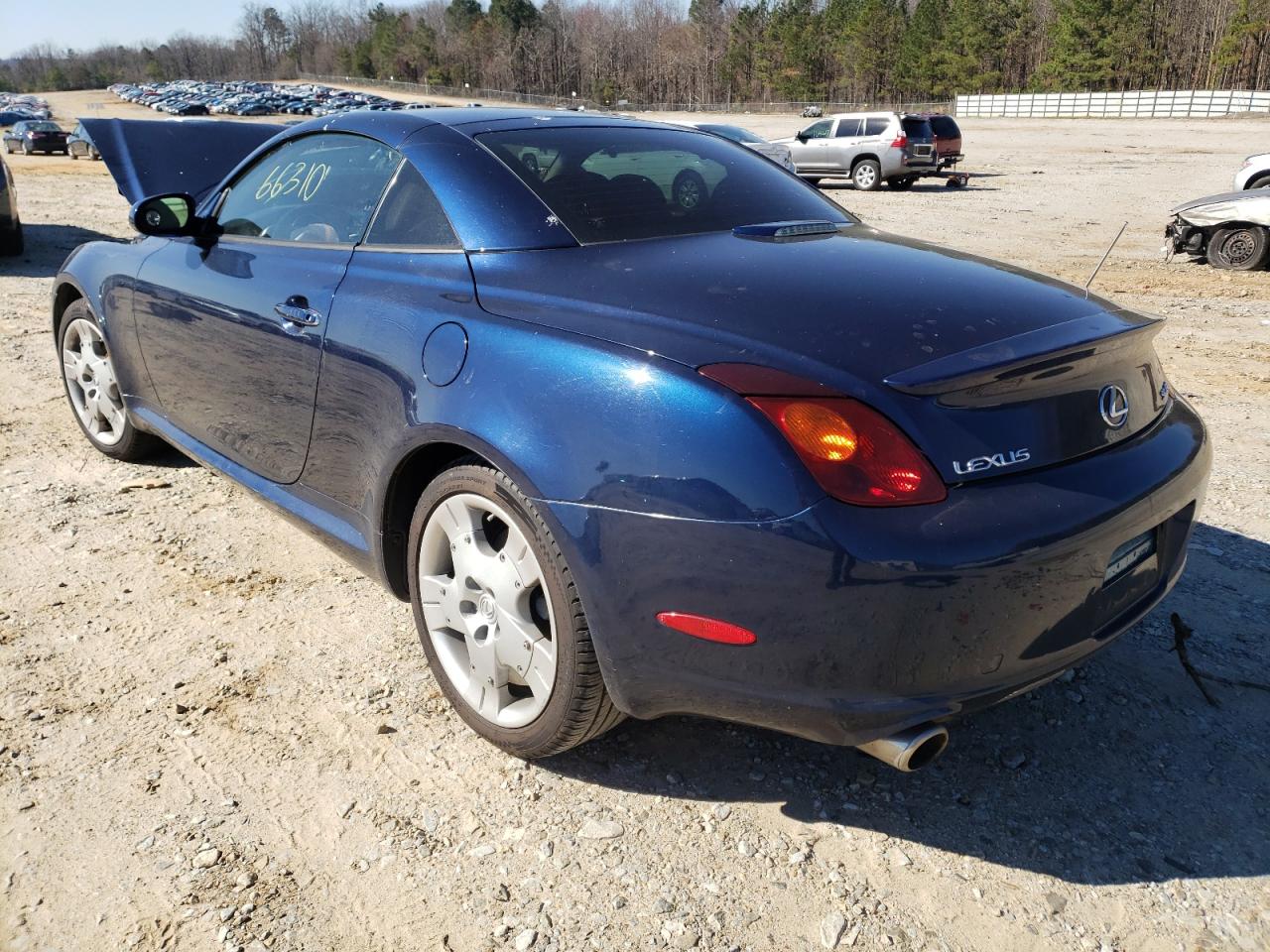 Photo 3 from auction – 2004 LEXUS SC 430 with VIN JTHFN48Y640054923