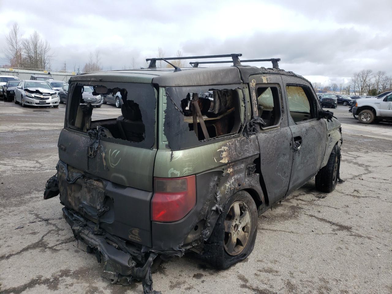 Photo 4 from auction – 2004 HONDA ELEMENT EX with VIN 5J6YH27534L026468