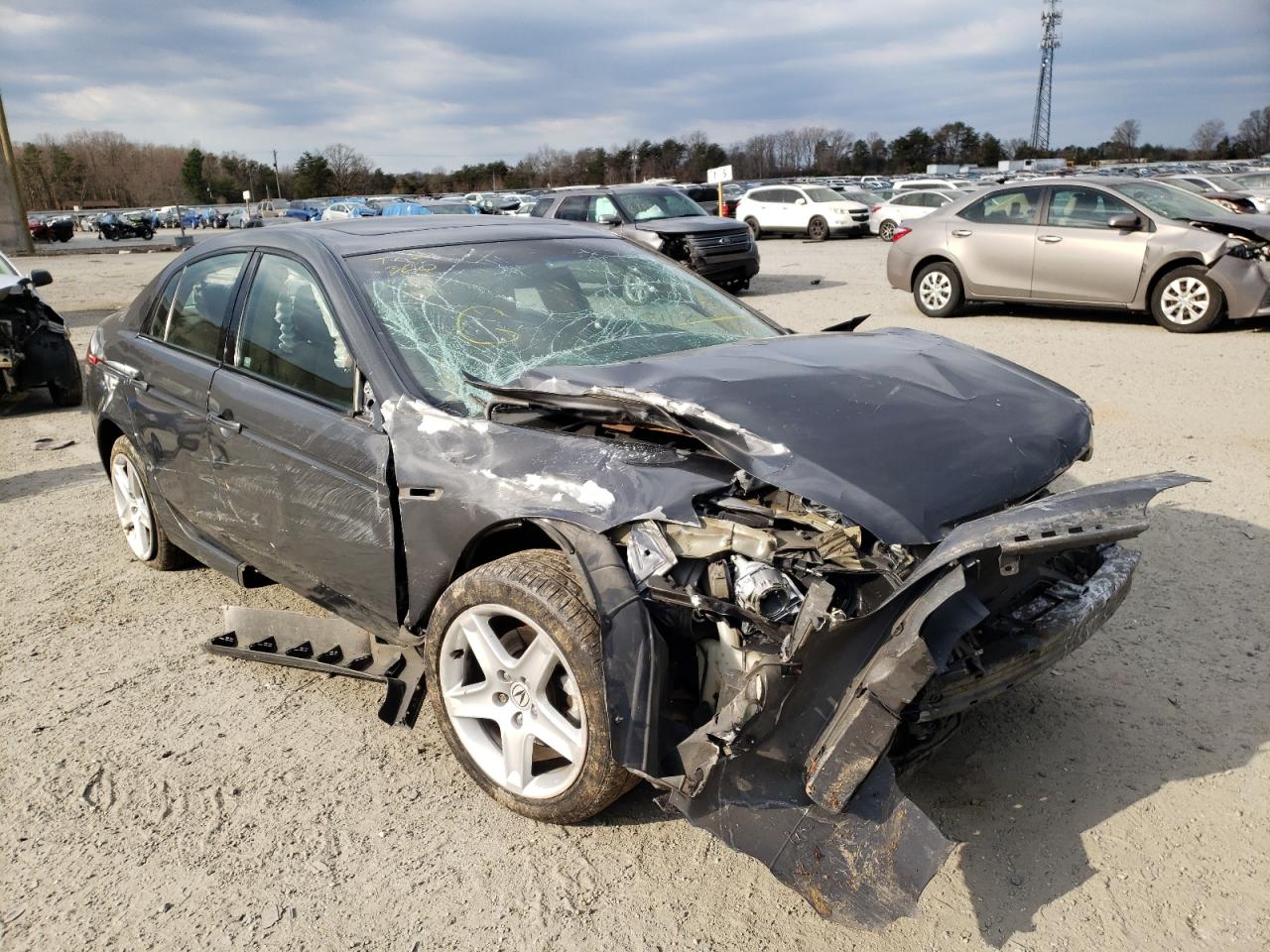 ACURA TL 2005 with VIN 19UUA66225A023518 - Photo from auction