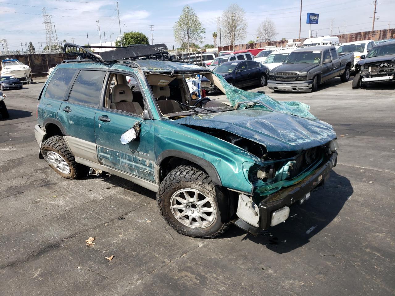 SUBARU FORESTER S 2001 with VIN JF1SF65521H762656 - Photo from auction