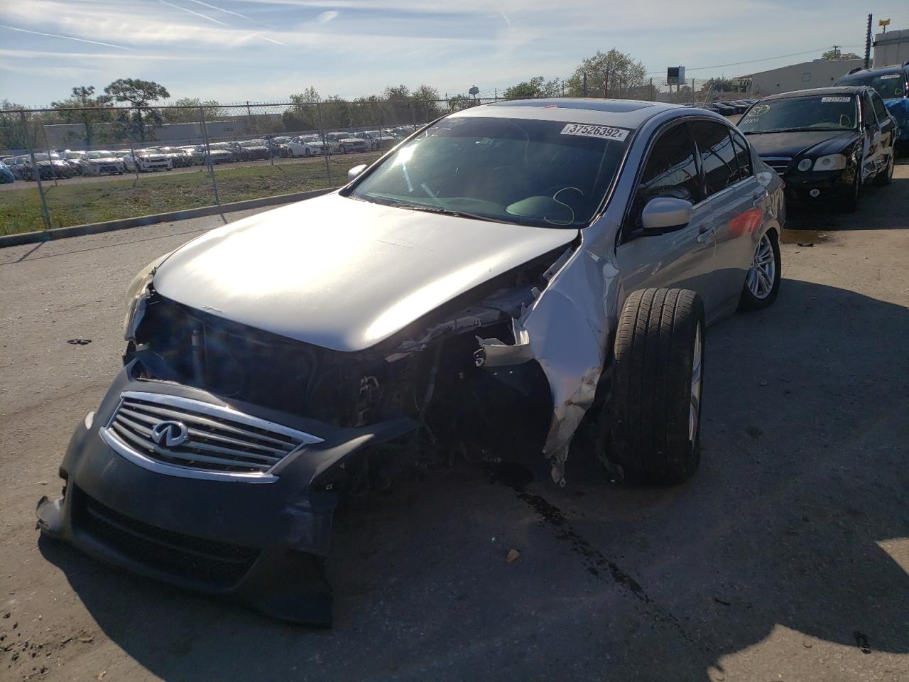 Photo 2 from auction – 2010 INFINITI G37 with VIN JN1CV6AR3AM252756