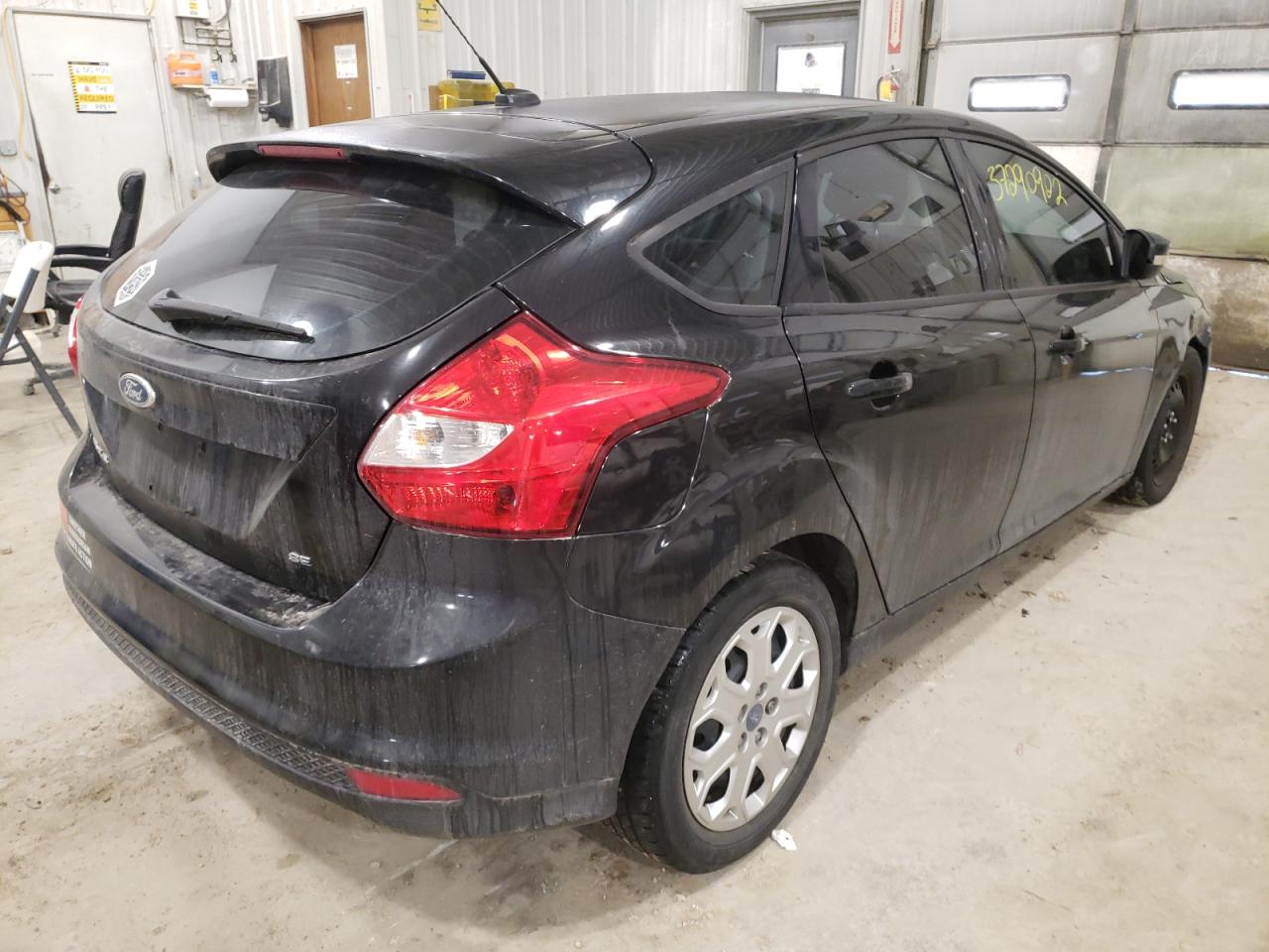 Photo 4 from auction – 2012 FORD FOCUS SE with VIN 1FAHP3K29CL139275