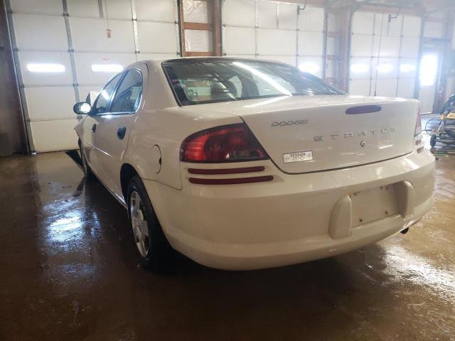 Photo 3 from auction – 2004 DODGE STRATUS SE with VIN 1B3EL36X54N366906