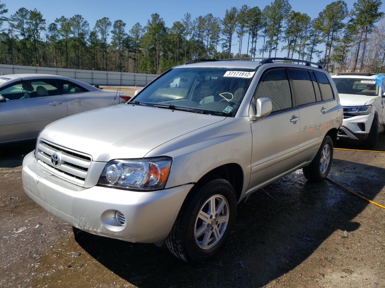Photo 2 from auction – 2006 TOYOTA HIGHLANDER with VIN JTEGD21A360150663