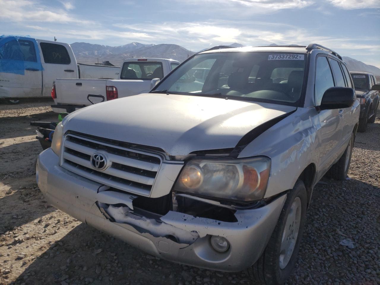 Photo 2 from auction – 2006 TOYOTA HIGHLANDER with VIN JTEEP21A160180727