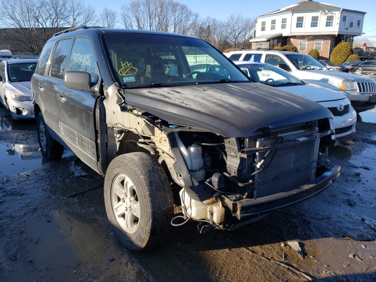 HONDA PILOT EXL 2005 with VIN 2HKYF186X5H565964 - Photo from auction
