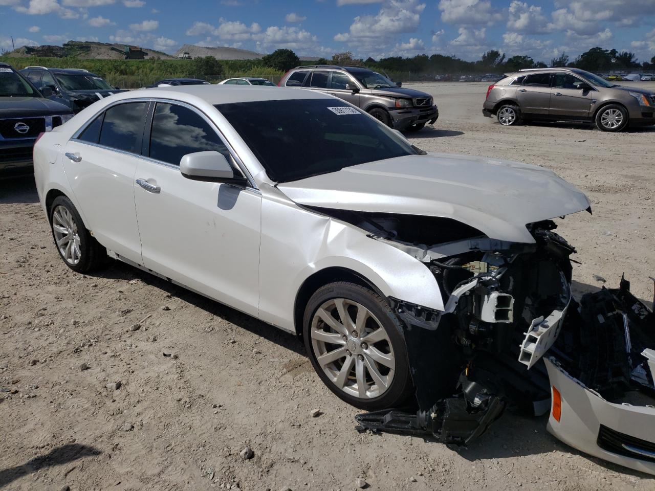 CADILLAC ATS 2018 with VIN 1G6AA5RX6J0142775 - Photo from auction