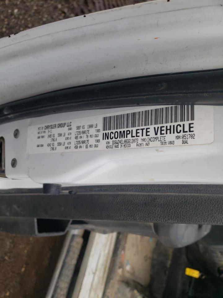 Photo 10 from auction – 2011 DODGE RAM 3500 S with VIN 3D6WZ4EL0BG612072