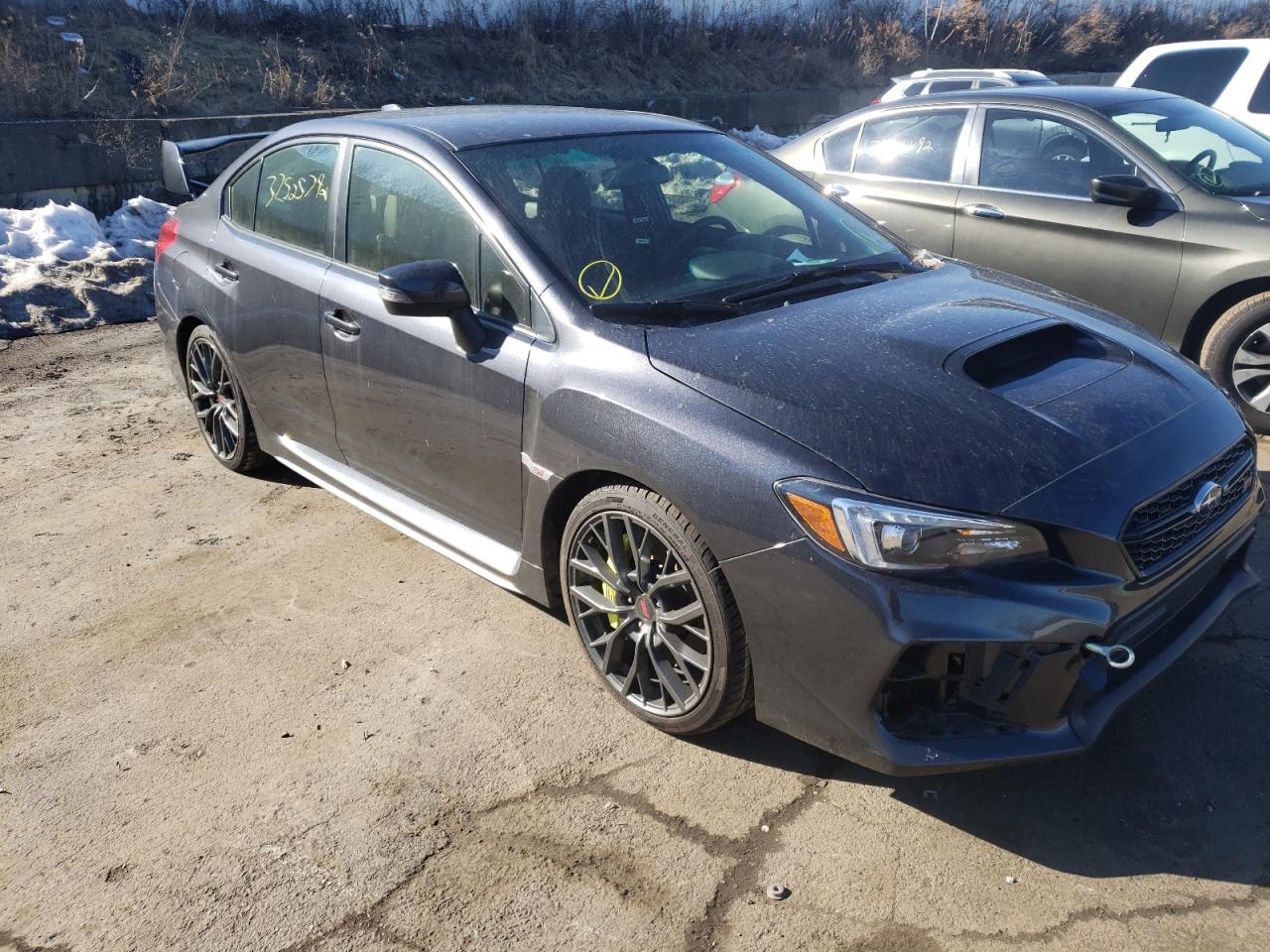 SUBARU WRX STI 2018 with VIN JF1VA2M67J9839207 - Photo from auction