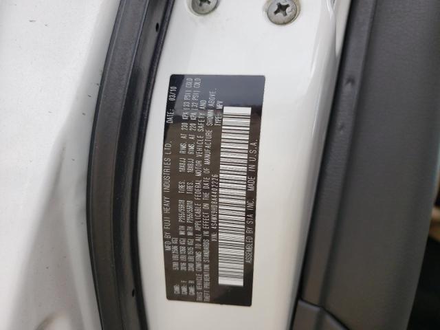 Photo 10 from auction – 2010 SUBARU TRIBECA LI with VIN 4S4WX9HD8A4402226
