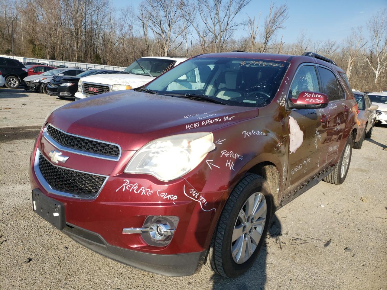 Photo 2 from auction – 2010 CHEVROLET EQUINOX LT with VIN 2CNALPEWXA6323588