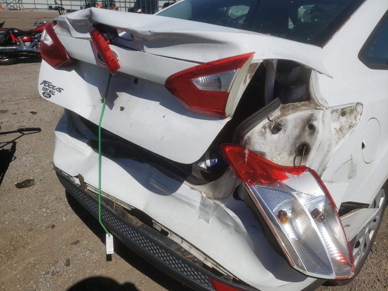 Photo 9 from auction – 2012 FORD FOCUS S with VIN 1FAHP3E2XCL125672