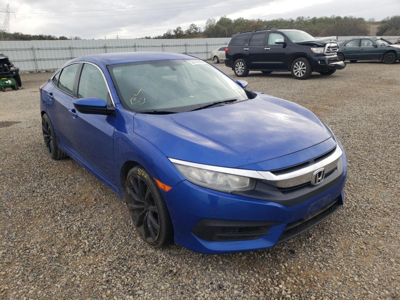 HONDA CIVIC LX 2016 with VIN 19XFC2F57GE020425 - Photo from auction